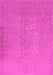 Machine Washable Abstract Pink Contemporary Rug, wshcon1070pnk