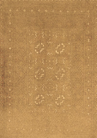 Abstract Brown Contemporary Rug, con1070brn