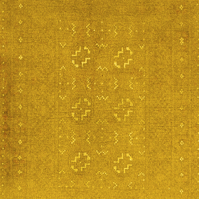 Abstract Yellow Contemporary Rug, con1070yw