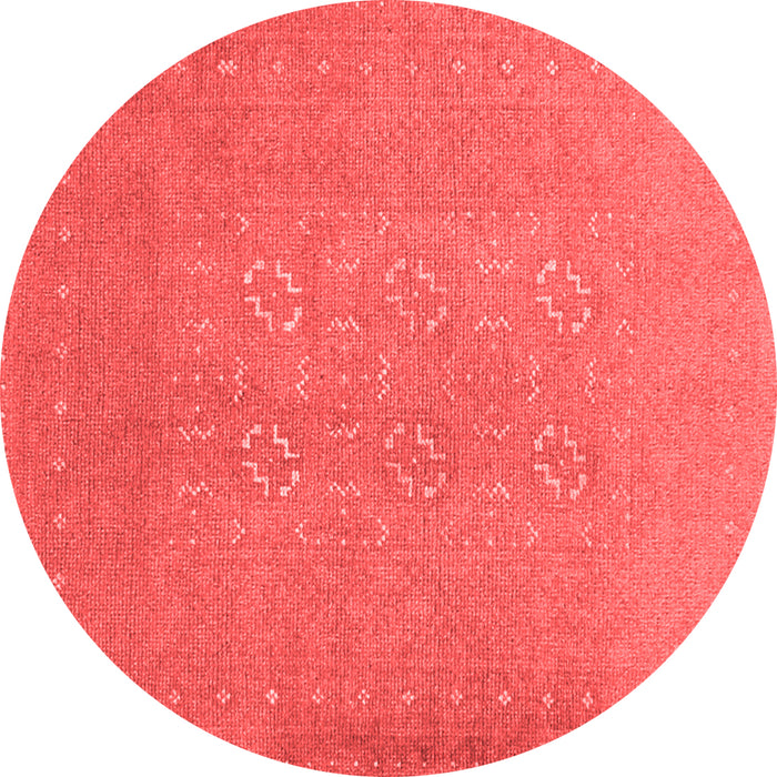 Abstract Red Contemporary Rug, con1070red