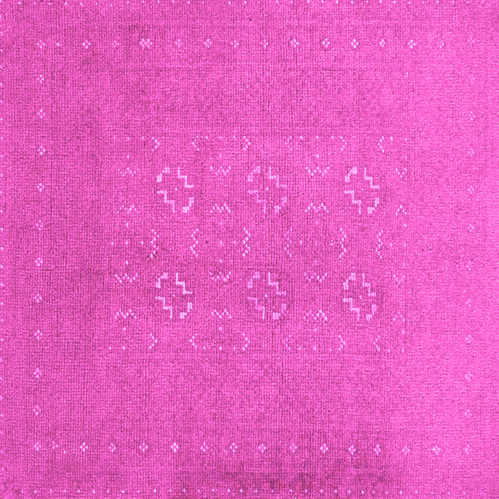 Square Machine Washable Abstract Pink Contemporary Rug, wshcon1070pnk