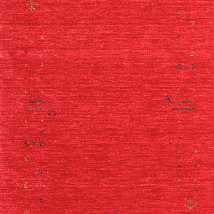 Serging Thickness of Machine Washable Abstract Orange Contemporary Area Rugs, wshcon1071org