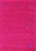 Abstract Pink Contemporary Rug, con1071pnk