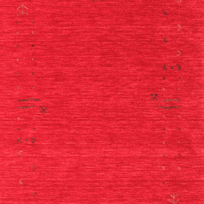 Abstract Red Contemporary Area Rugs