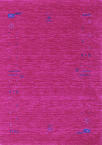 Abstract Purple Contemporary Rug, con1071pur