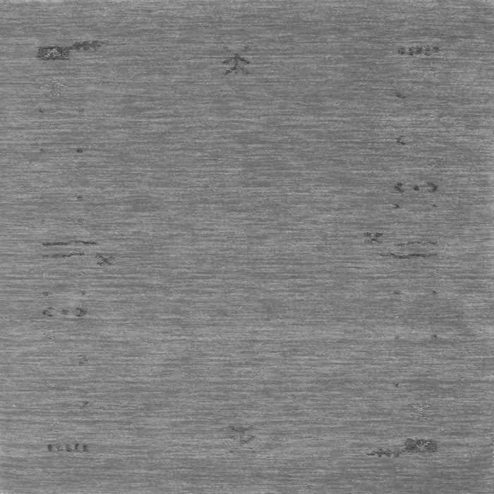 Round Machine Washable Abstract Gray Contemporary Rug, wshcon1071gry