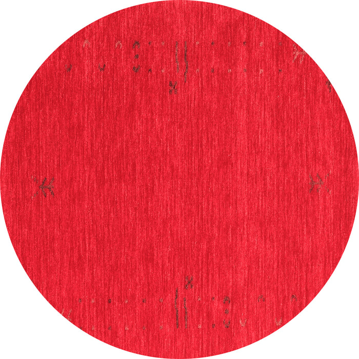 Machine Washable Abstract Red Contemporary Rug, wshcon1071red