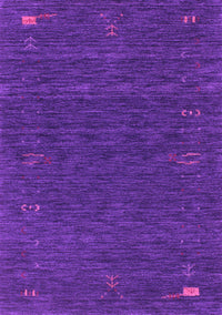 Abstract Purple Contemporary Rug, con1073pur