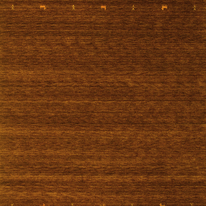 Machine Washable Abstract Yellow Contemporary Rug, wshcon1074yw