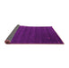 Sideview of Abstract Pink Contemporary Rug, con1074pnk