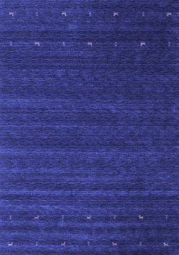 Abstract Blue Contemporary Rug, con1074blu