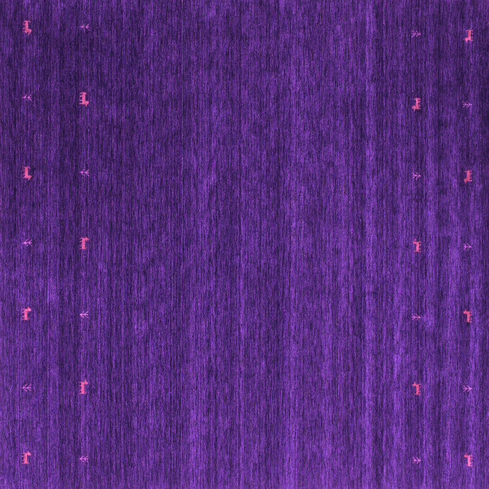 Square Machine Washable Abstract Purple Contemporary Area Rugs, wshcon1074pur