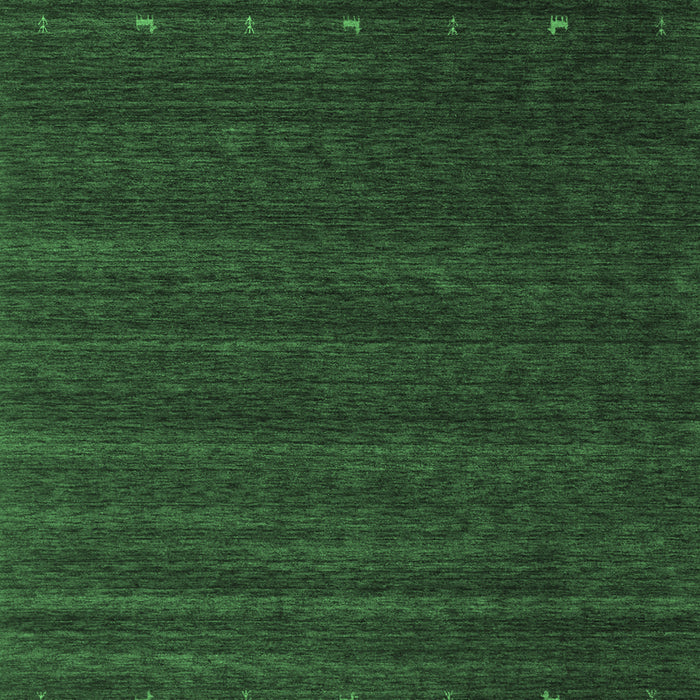 Abstract Emerald Green Contemporary Rug, con1074emgrn