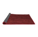 Abstract Red Contemporary Area Rugs