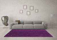 Machine Washable Abstract Pink Contemporary Rug, wshcon1075pnk