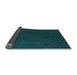 Sideview of Abstract Light Blue Contemporary Rug, con1075lblu