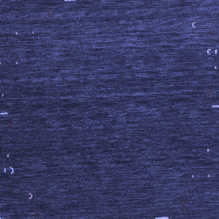 Square Abstract Blue Contemporary Rug, con1075blu