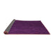 Sideview of Abstract Pink Contemporary Rug, con1075pnk