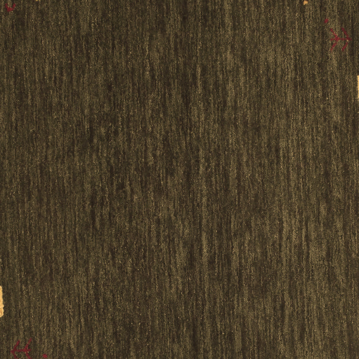 Machine Washable Abstract Brown Contemporary Rug, wshcon1075brn