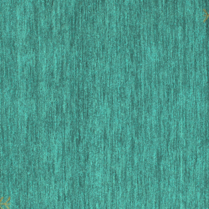 Machine Washable Abstract Turquoise Contemporary Area Rugs, wshcon1076turq
