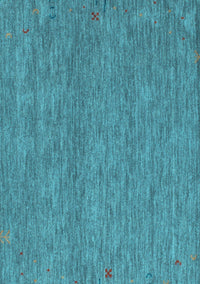 Abstract Light Blue Contemporary Rug, con1076lblu