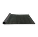 Thickness of Contemporary Gunmetal Green Modern Rug, con1077