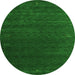 Machine Washable Abstract Green Contemporary Area Rugs, wshcon1077grn