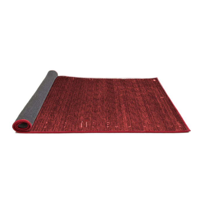 Abstract Red Contemporary Area Rugs