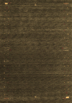 Abstract Brown Contemporary Rug, con1077brn