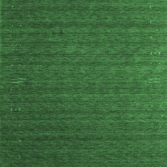 Machine Washable Abstract Emerald Green Contemporary Area Rugs, wshcon1078emgrn