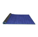 Sideview of Abstract Blue Contemporary Rug, con1078blu