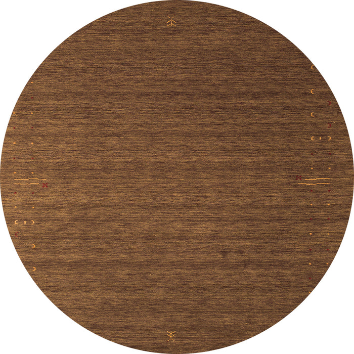 Square Abstract Orange Contemporary Rug, con1078org