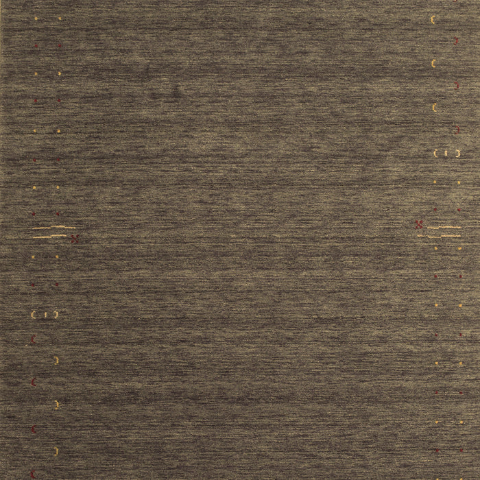 Machine Washable Abstract Brown Contemporary Rug, wshcon1078brn