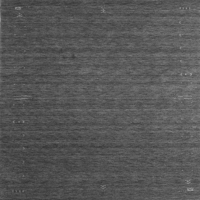 Serging Thickness of Abstract Gray Contemporary Rug, con1078gry