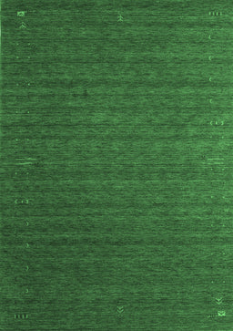 Abstract Emerald Green Contemporary Rug, con1078emgrn
