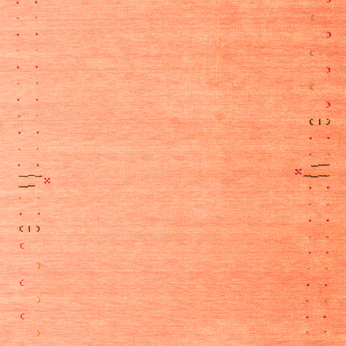 Abstract Orange Contemporary Rug, con1079org