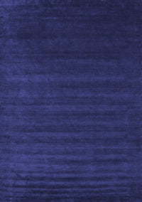 Abstract Blue Contemporary Rug, con107blu