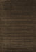 Abstract Brown Contemporary Rug, con107brn