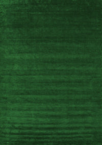 Abstract Green Contemporary Rug, con107grn