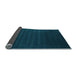 Sideview of Abstract Light Blue Contemporary Rug, con107lblu