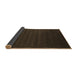 Sideview of Abstract Brown Contemporary Rug, con107brn