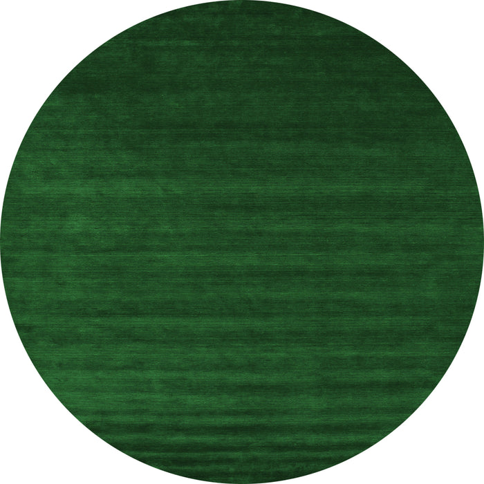 Square Abstract Green Contemporary Rug, con107grn