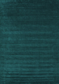 Abstract Turquoise Contemporary Rug, con107turq