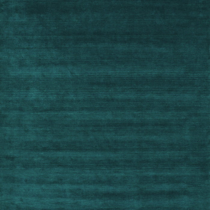 Abstract Turquoise Contemporary Rug, con107turq