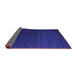 Sideview of Abstract Purple Contemporary Rug, con1080pur