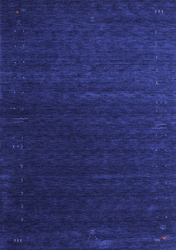 Abstract Blue Contemporary Rug, con1080blu