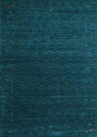 Abstract Turquoise Contemporary Rug, con1080turq