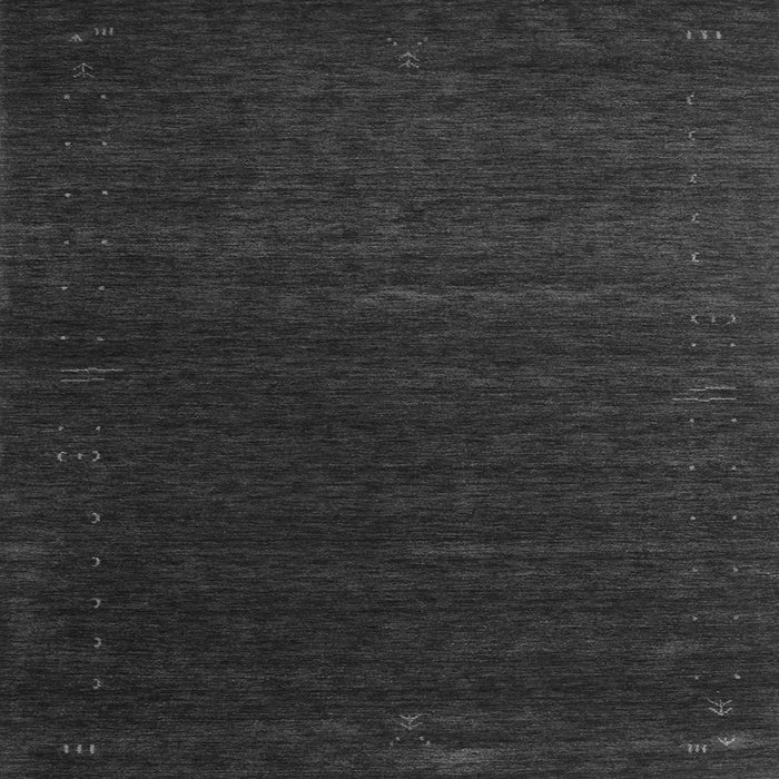 Round Machine Washable Abstract Gray Contemporary Rug, wshcon1080gry