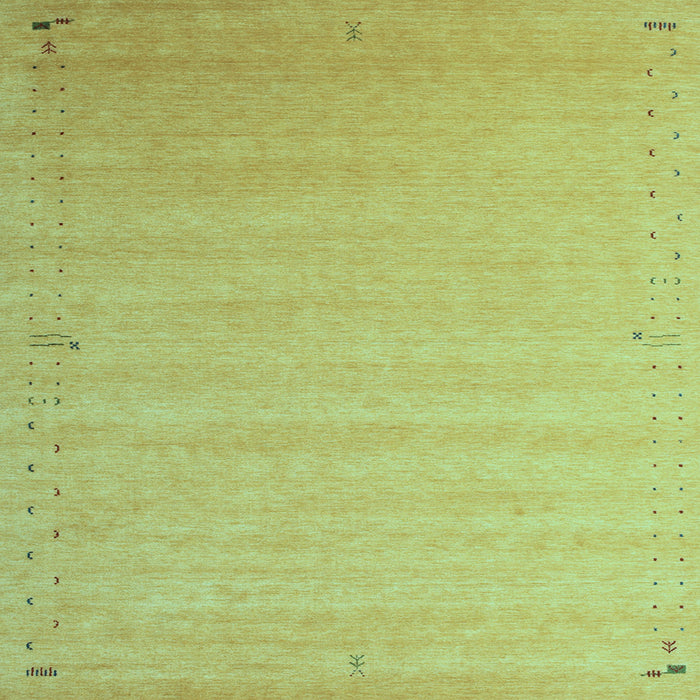 Square Machine Washable Abstract Light Blue Contemporary Rug, wshcon1081lblu