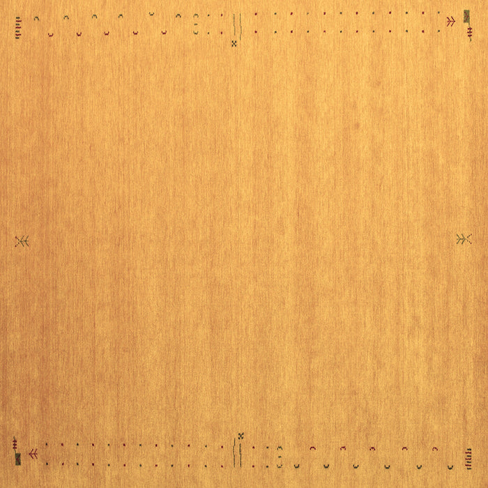 Square Machine Washable Abstract Brown Contemporary Rug, wshcon1081brn